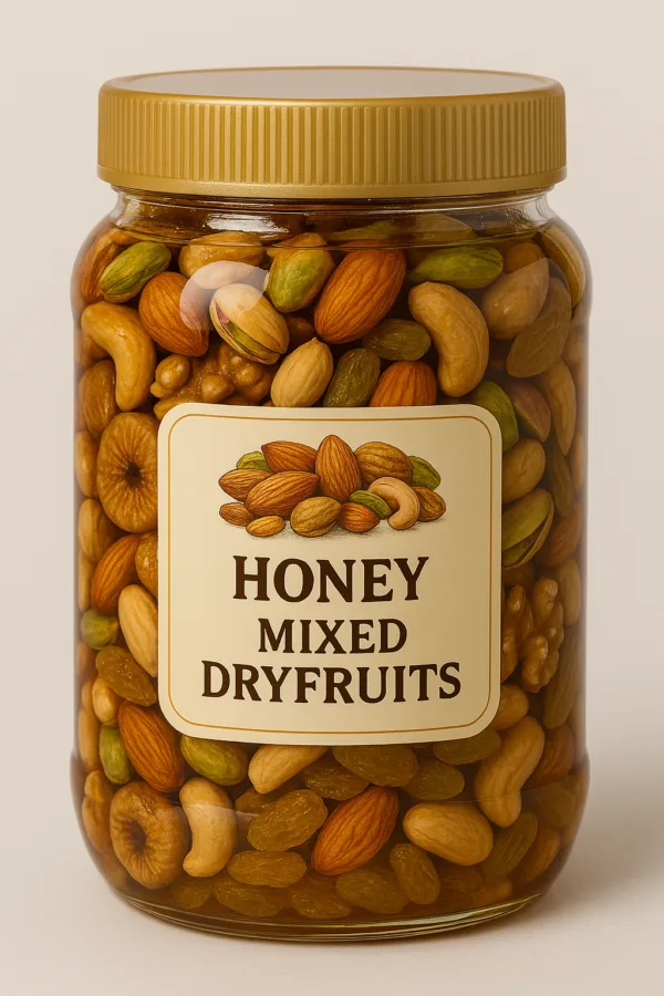 Honey Mixed Dry Fruits Jar