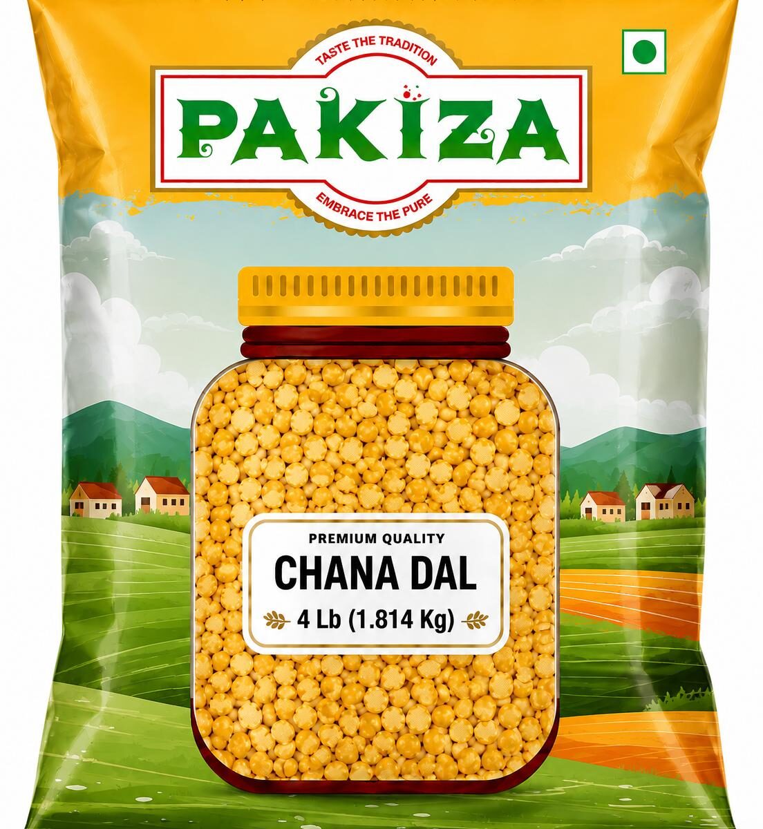 Chana Dal 4lbs