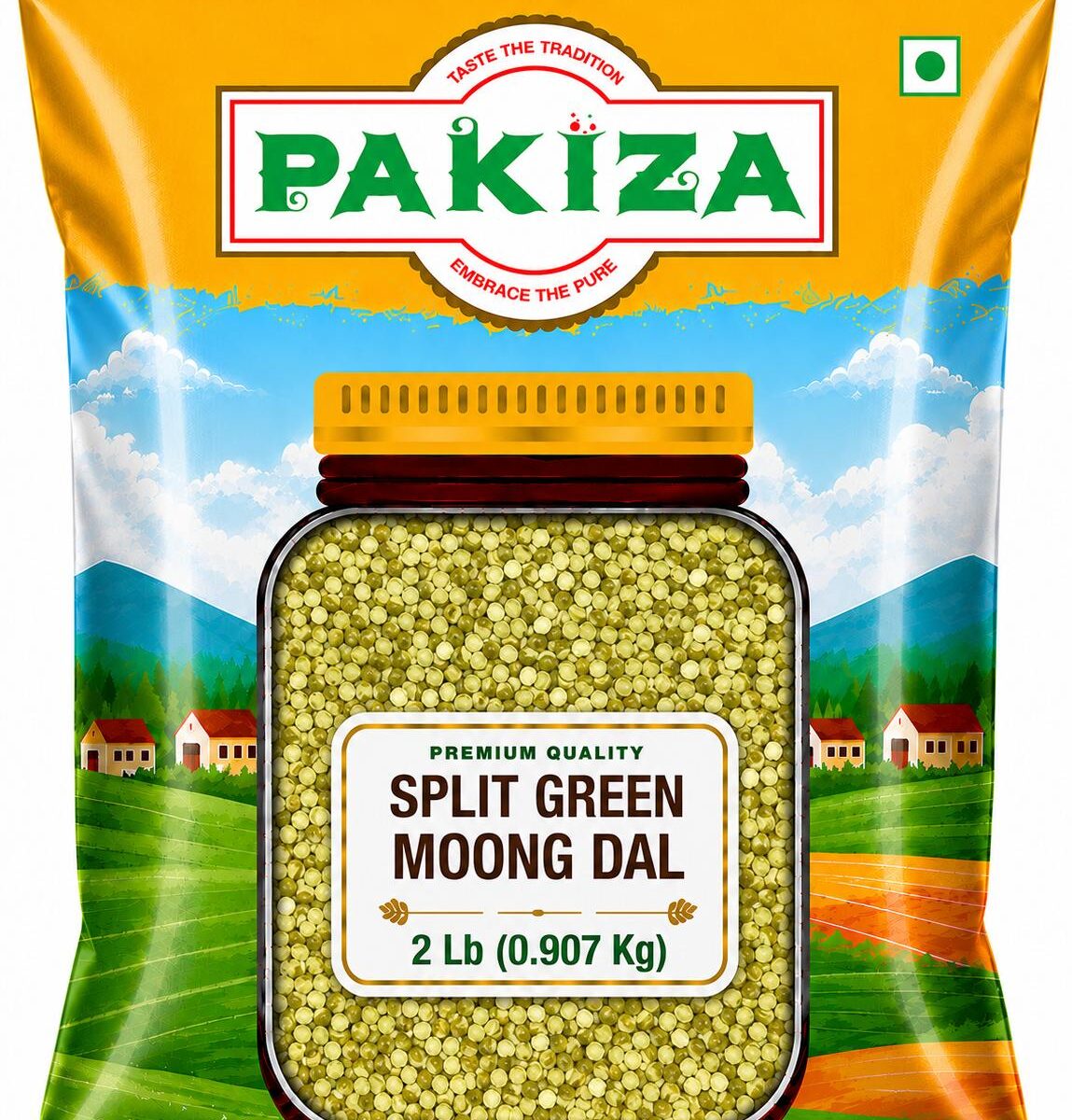 Split Green Moong dal