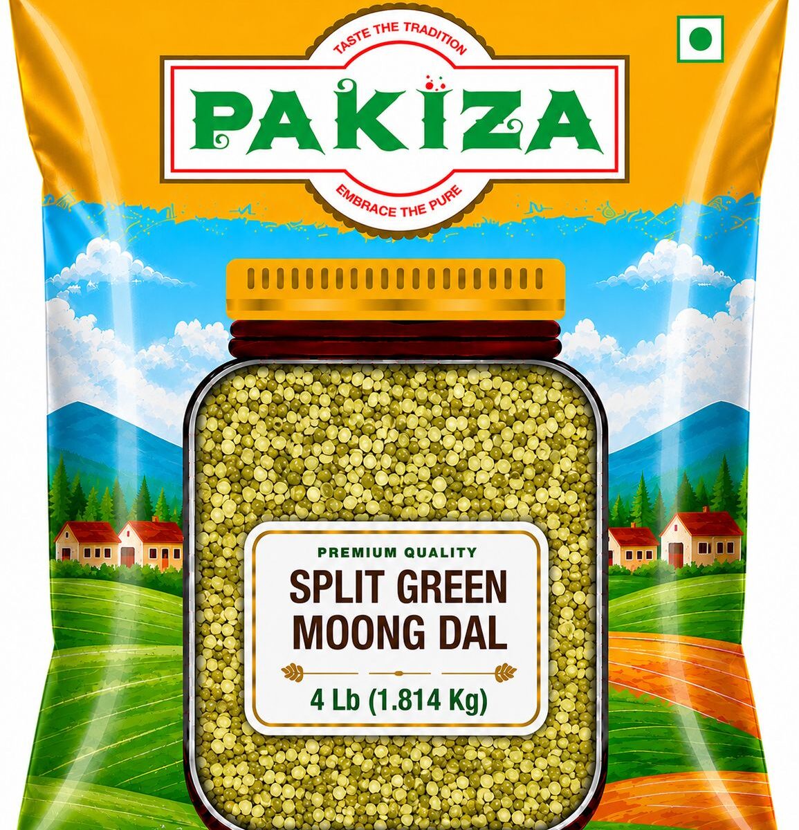 Split Green Moong dal L
